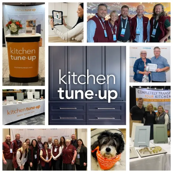 compilation of kitchen tune up staff and tradeshow