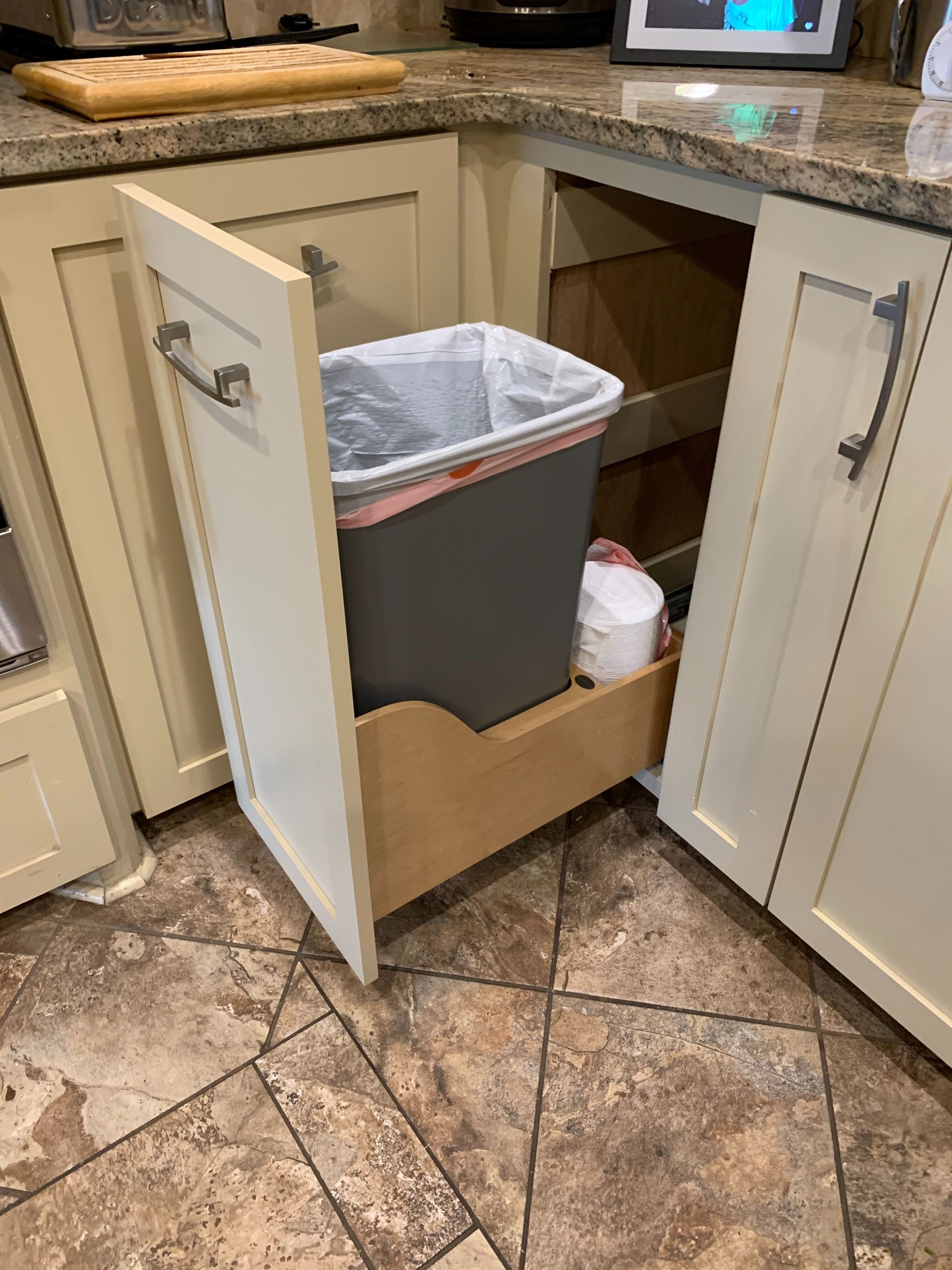 Trash Can Pull Out 1