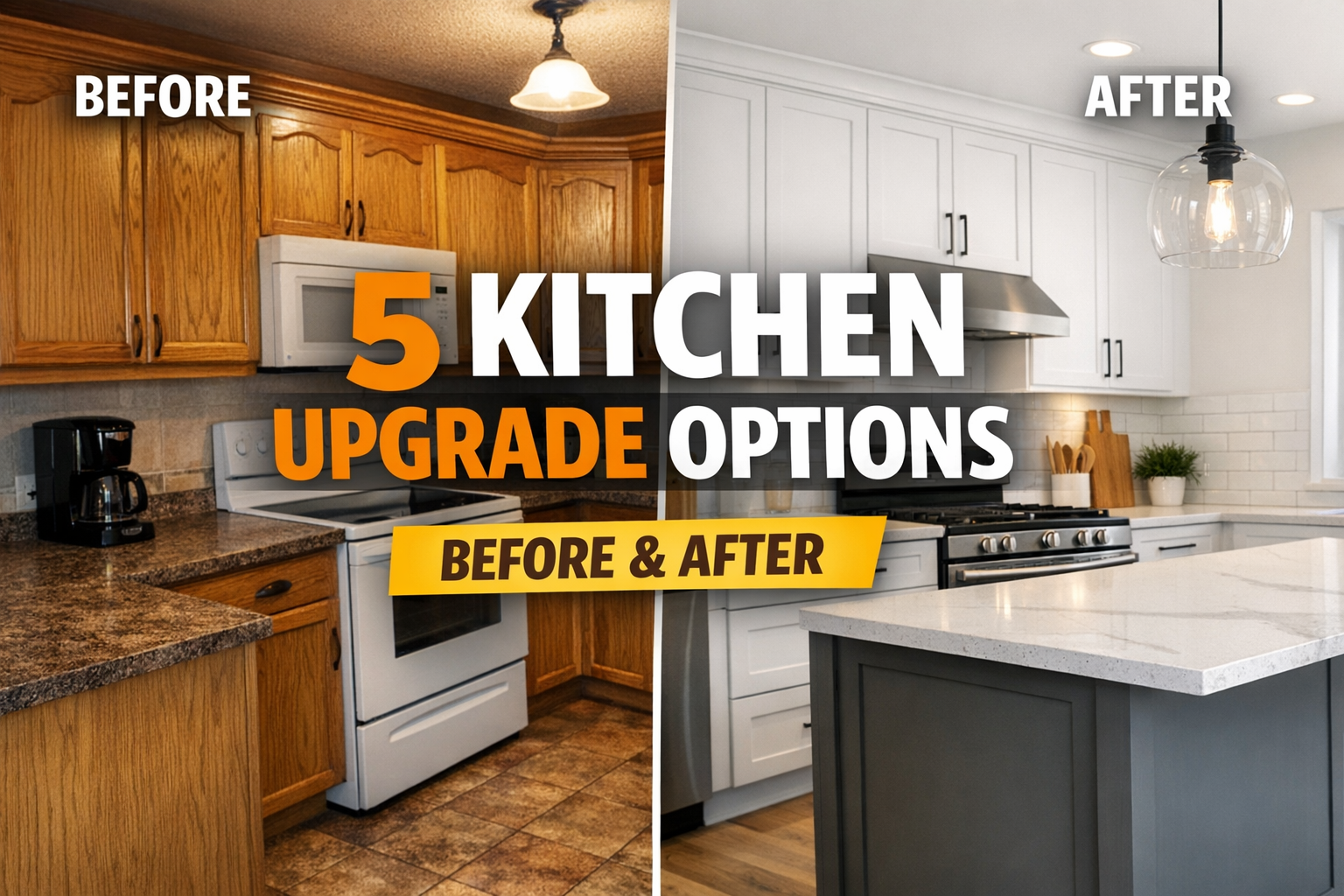 Which Kitchen Upgrade Is Right for You Home? 5 Options for Charlotte Homeowners