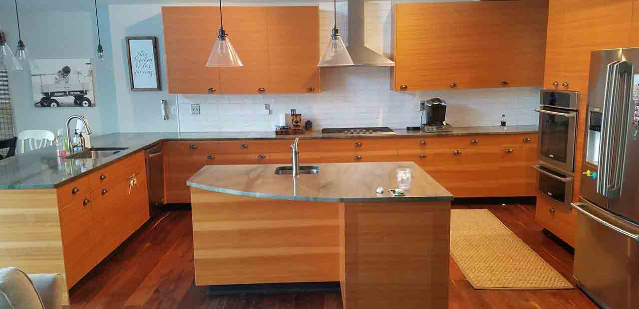 View of Olympia, WA Custom Cabinets, Refacing & Remodeling | Kitchen Tune-Up